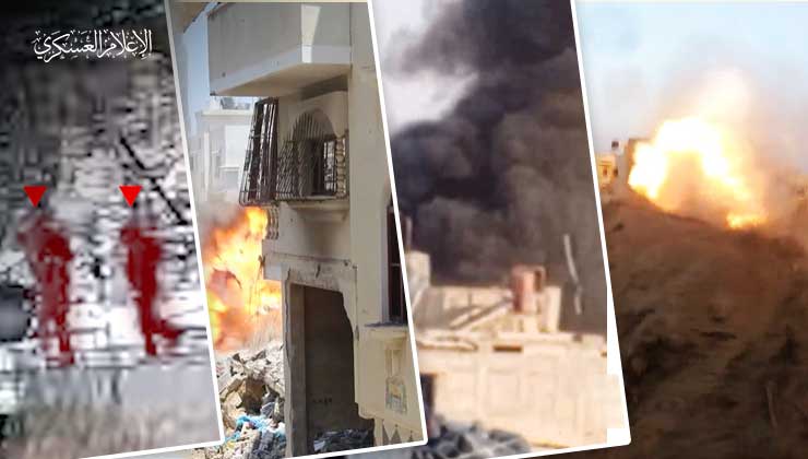 لليوم الـ 293.. القسام يواصل التصدي وتكبيد العدو الخسائر لليوم الـ 293.. القسام يواصل التصدي وتكبيد العدو الخسائر