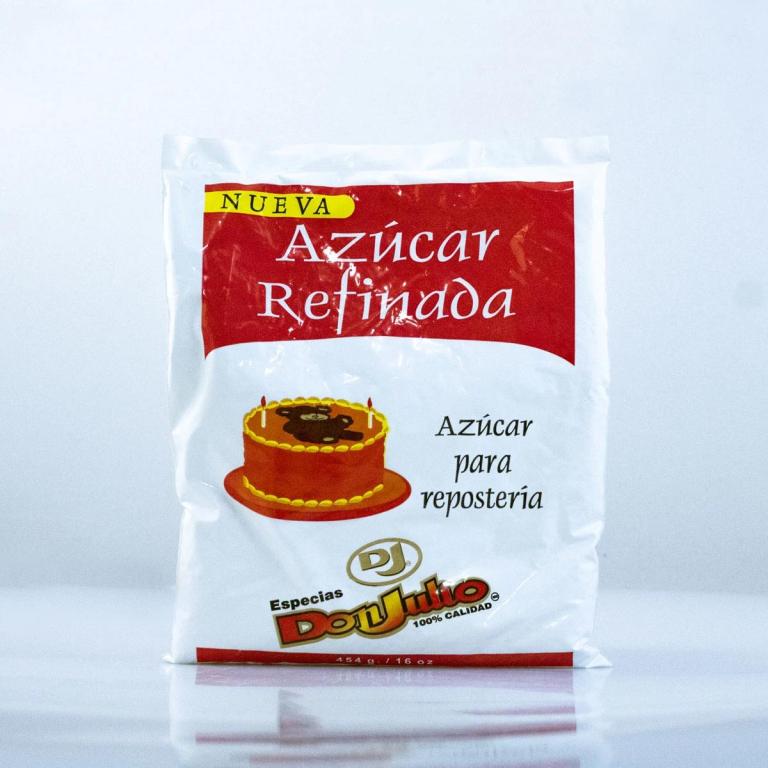 Azucar Refinada para repostería Don Julio 1 lb Panaderia Extra Azucar Refinada para repostería Don Julio 1 lb Panaderia Extra