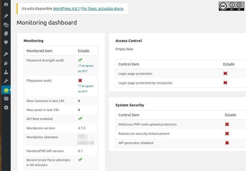 Simple access control is a wordpress plugin that allows authors to restrict the access to pages and posts to logged in users. WordPress plugin from Pandora FMS: How to expand its functionality