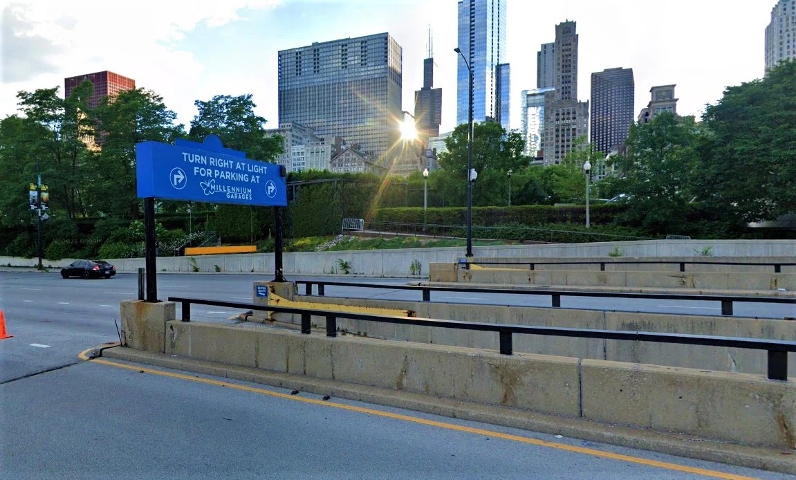 Millennium Park Parking Garage Map | Dandk Organizer