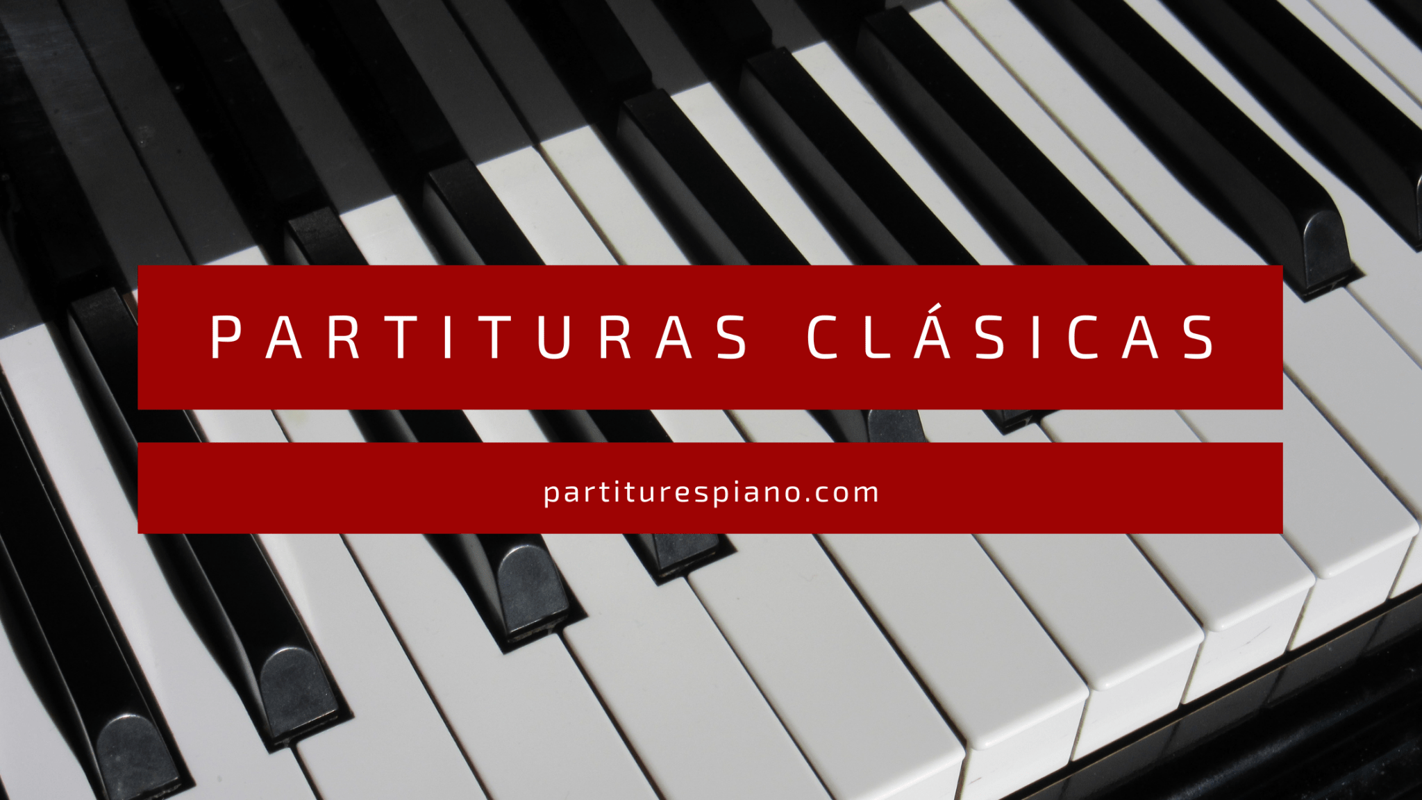 Partituras clásicas de piano [PDF] - Partiturespiano