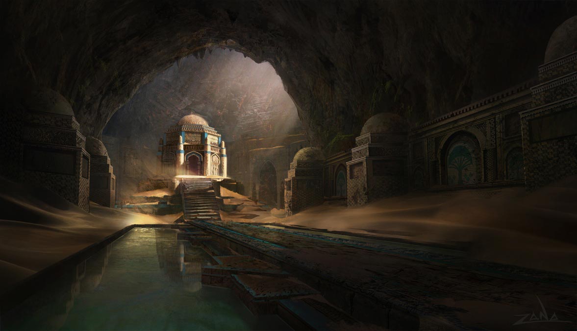 Everyone becomes a pro with our kits! Concept Matte Painting | Patricia Escribano