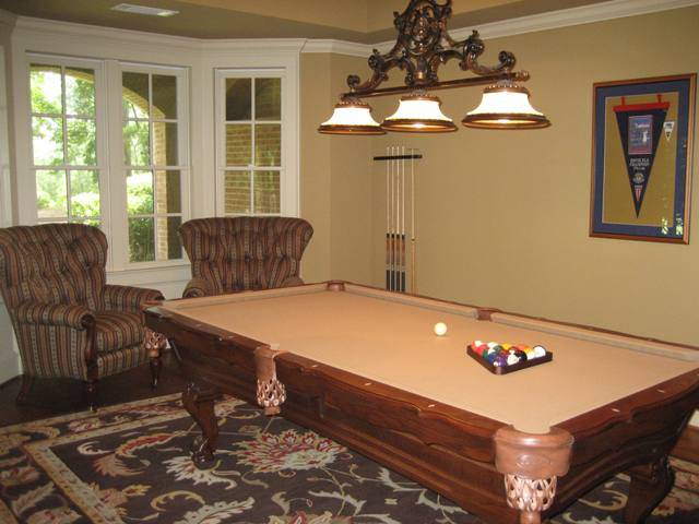 There are some surprising ways to accomplish building on to your home. The Pool Table In The Living Room