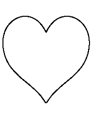 Printable Half Heart Template Pin On Printable Patterns At  Printable Half Heart Template Pin On Printable Patterns At