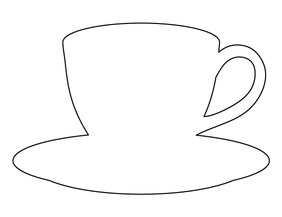 printable coffee cup template