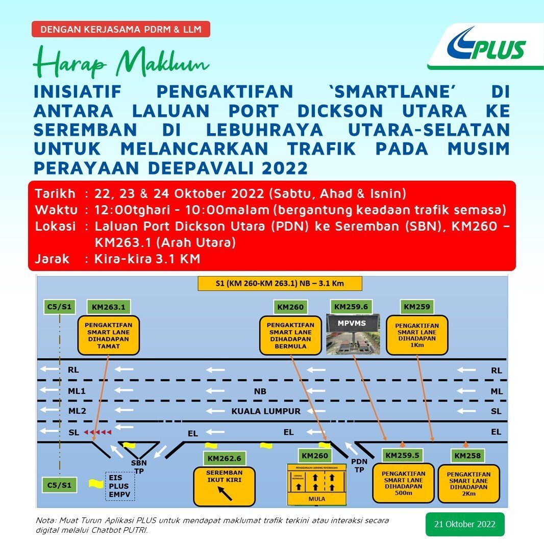 Plus SmartLane Deepavali 2