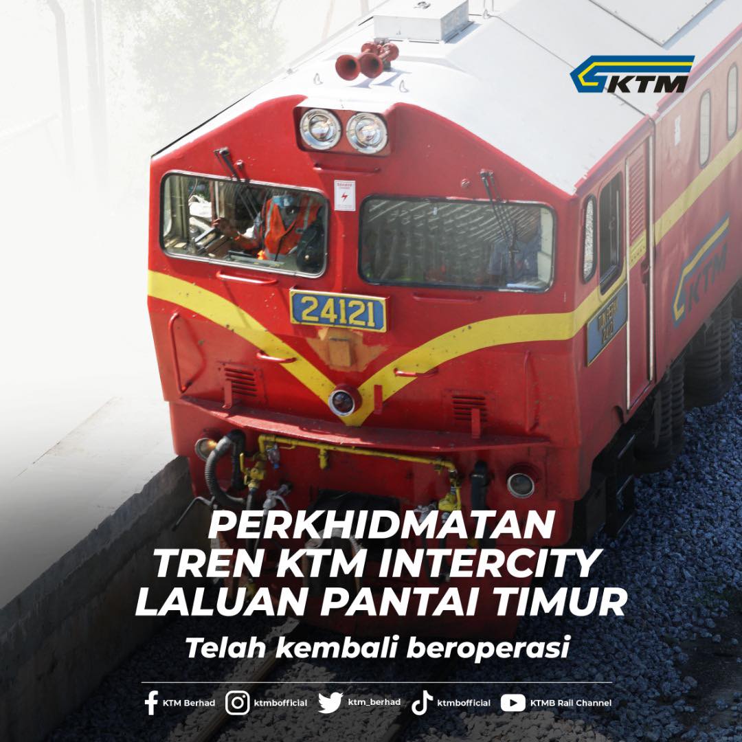 KTM Pantai Timur Resumes 1