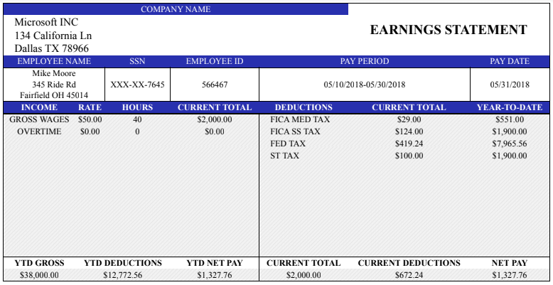 Learn how to create professional payroll online! Free Paystub Maker Pay Stub Maker Free Free Pay Stub App