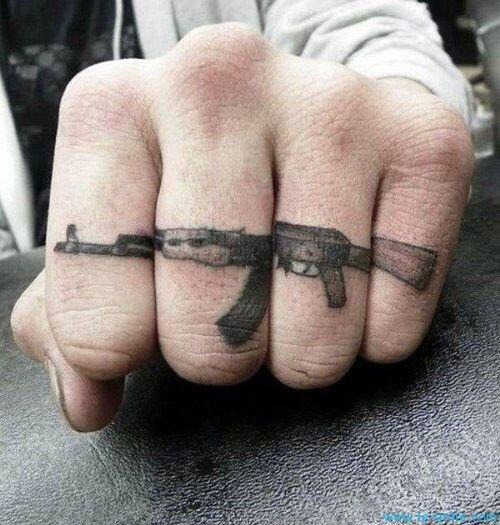 Mini Tattoos On Twitter: "Mini Ak47 #Tattoo Http://T.co/Ak3Wrvuzcz" / Twitter 525_x_500_jpg