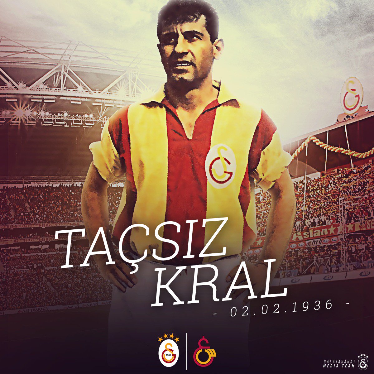 Galatasaray Sk On Twitter Iyi Ki Dogdun Tacsiz Kral Metin Oktay Metinoktay Tacsizkral