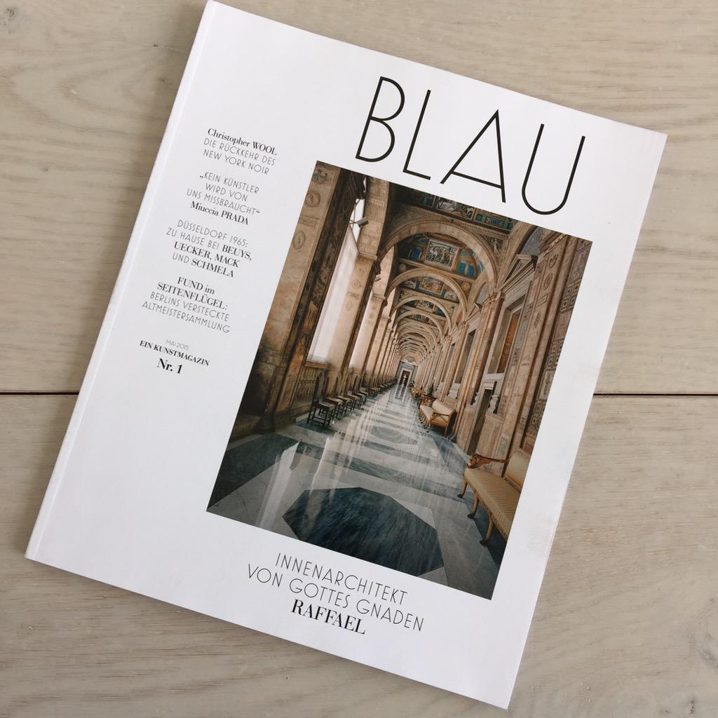 Ruska Martin Associates On Twitter Today Magazinelaunch Of New Art Magazine Blau Supplement Of German Welt Maglovers Https T Co 1mp0jwndbr Http T Co Nninkinvxc