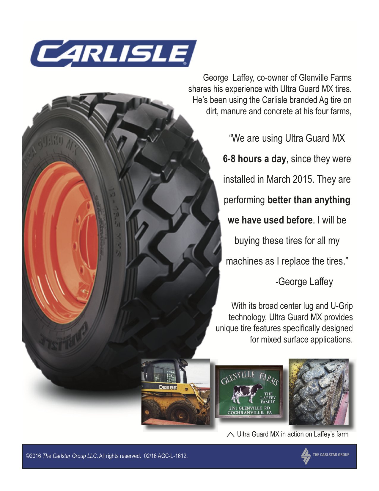 Specialty tires, tire chains & tire tubes distributor and online retailer. Ken Jones Tires On Twitter Customer Testimonial For Carlisle Ultra Guard Mx Skidsteertires Read More Https T Co Tnxwgaupzq Https T Co V4jsevyobr