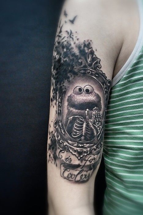 Quinn Rollins On Twitter: "Cookie Monster Tattoo 11: As Previously Stated, I Don't Typically Like Horror...but This Is Like, Victorian N Junk. So I'll Take It. Https://T.co/9Xpsv14Xak" / Twitter 700_x_467_jpg