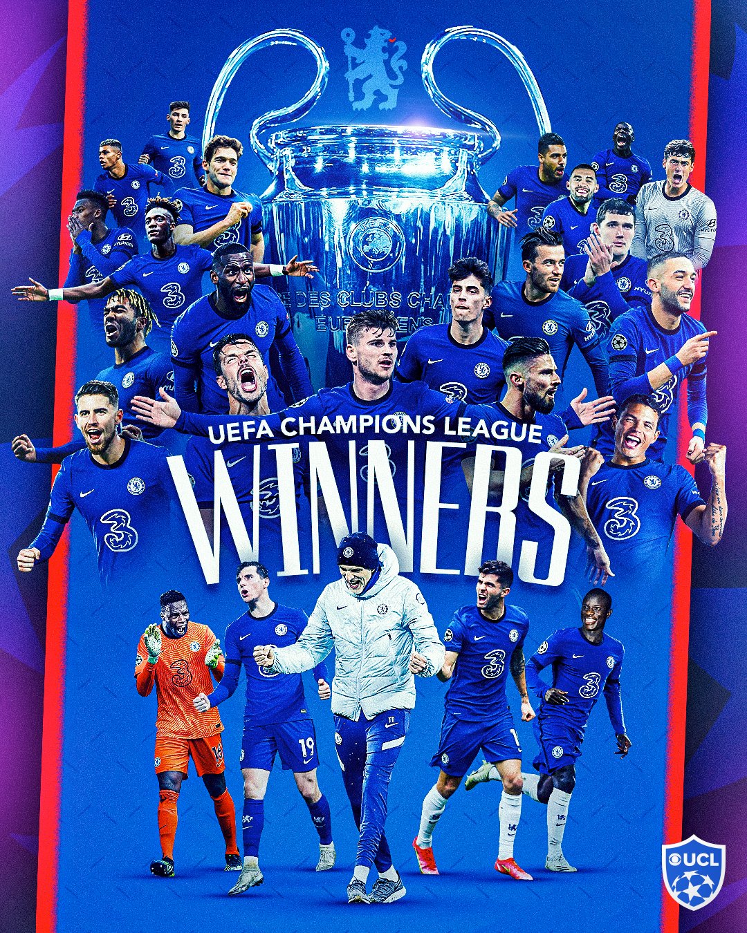 Egline Samoei On Twitter Chelsea Are The Winners Of Uefa Champions League 2020 2021 And The World Is Happy Congratulations Chelseafc