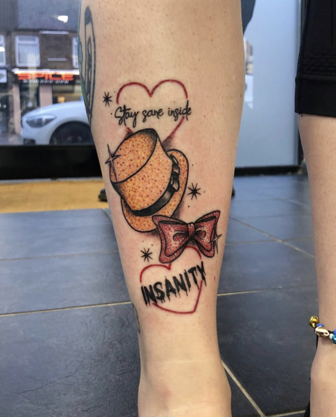 Emerald Tattoo Company (Uk) On Twitter: "Rocky Horror Tattoo For Michaela Done By @Rebeccy_Tattoos #Emeraldtattoocompany #Emeraldtattoo #Talbotgreen #Cardiff #Southwales #Rockyhorrorpictureshow #Rockyhorror #Musical #Musictattoo #Lyricstattoo #Tattoo ... 1394_x_1125_jpg