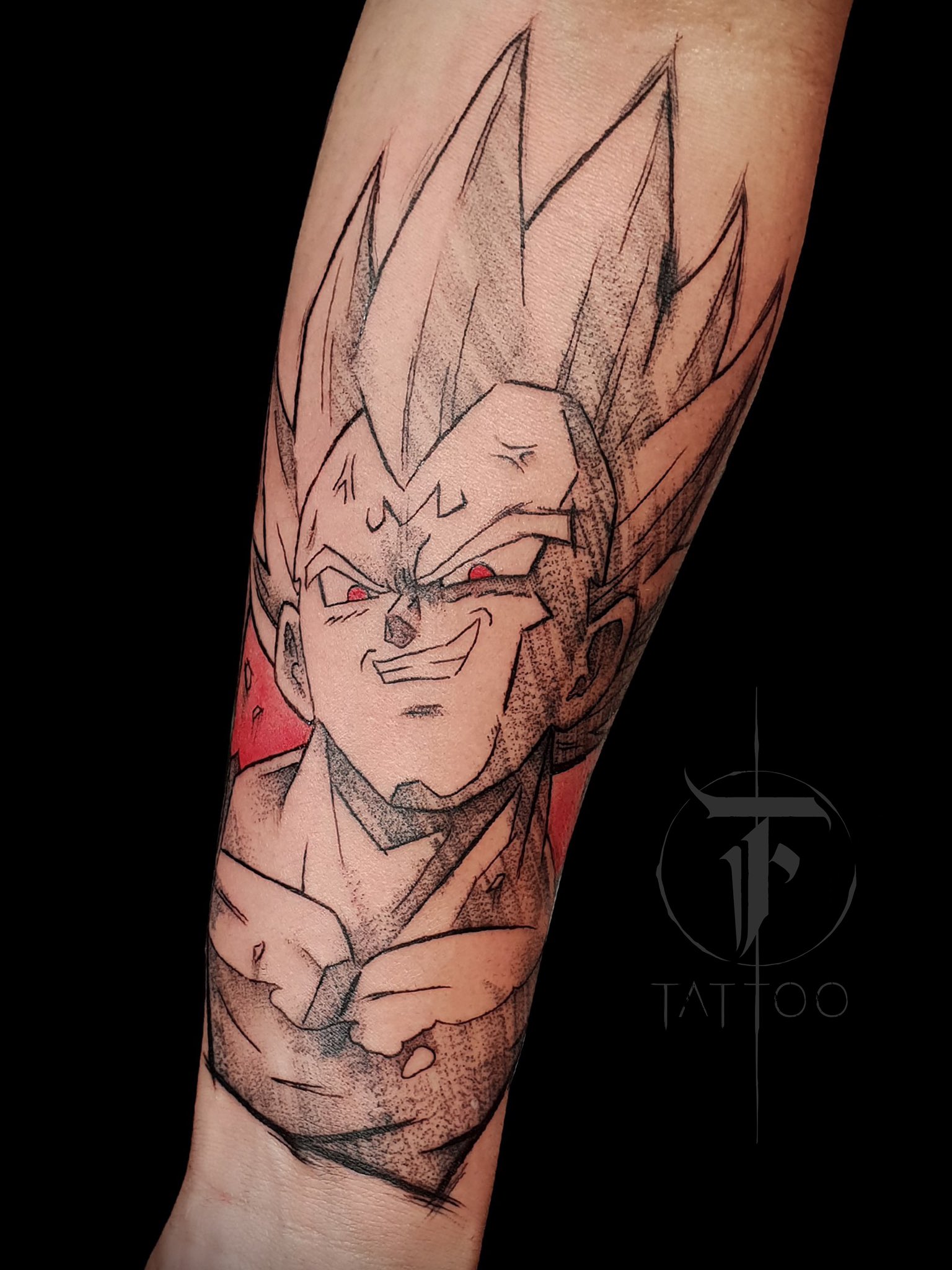 Fab Tattoo On Twitter: "#Tattoo #Tattooartist #Blackandgrey #Anime #Dragonball #Akira #Animetattoo #Vegeta Https://T.co/C2H925Je6I" / Twitter 2048_x_1536_jpg