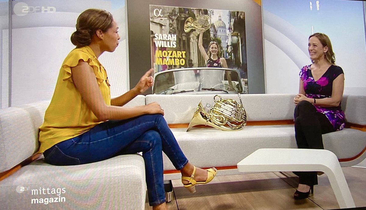 Sarah Willis On Twitter Proud To Present Mozartymambo On Zdf Tv Today Mima Janapareigis