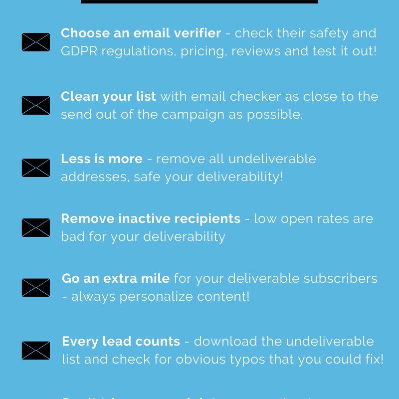 Try out our free email verifier to check if your email is valid! Bouncer On Twitter Are You About To Ruin Your Black Friday Email Campaign Are You Sure That Your Email List Is Ready Https T Co A3uonlyzla Check Your Bounce Estimate For Free With Bouncer Blackfriday