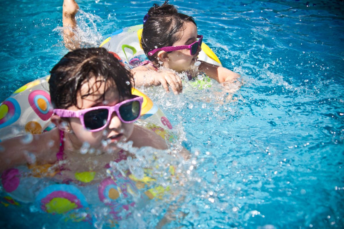 Playing in the Pool at Dunes of Panama