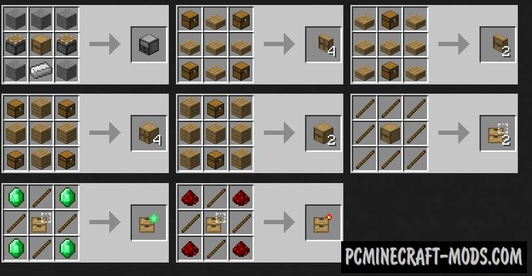 Storage Drawers New Blocks Mod For Minecraft 1 16 5 1 12 2 Pc Java Mods