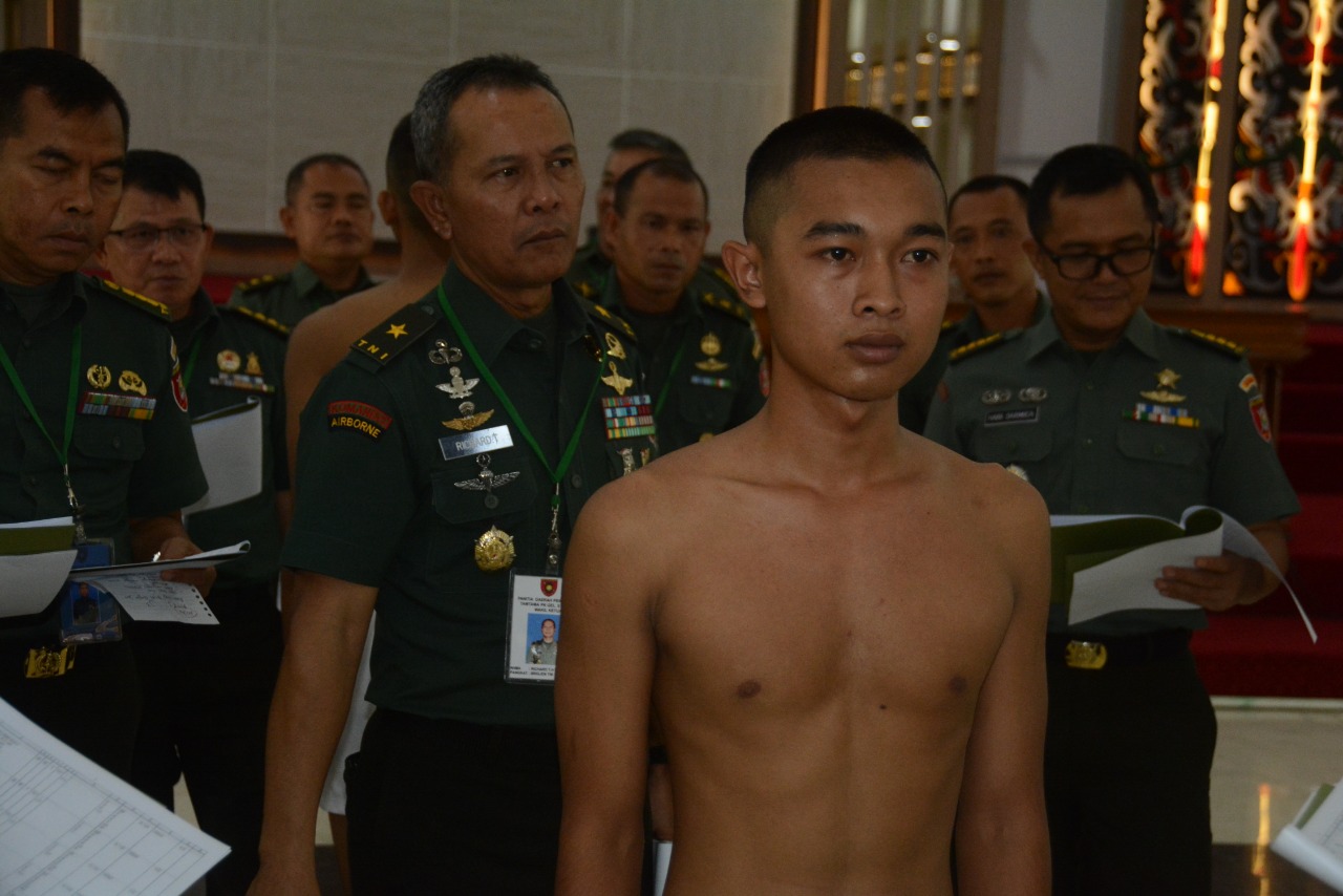 Kasdam VI/Mlw Pimpin langsung Sidang Pantukhir Cata PK Gel. II TA 2019 |  penasatu.com