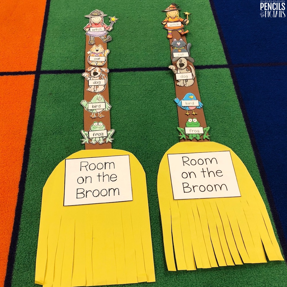 Looking for craft ideas you can do with your kids? Room On The Broom Sequencing Freebie For Halloween Pencils To Pigtails