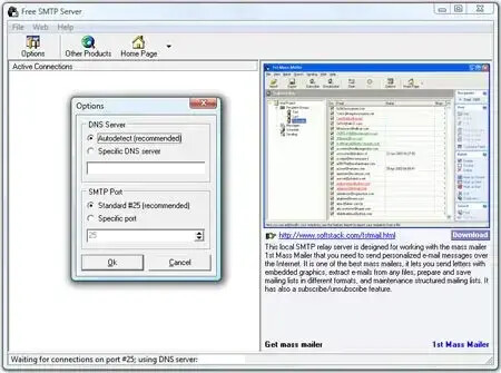 It has what takes to create a fully functional email . Free Smtp Server Portable Smtp Server Usb Apps
