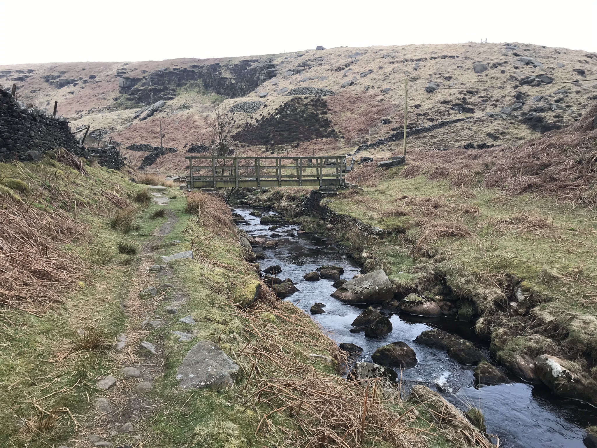 Pennine Way little bridge