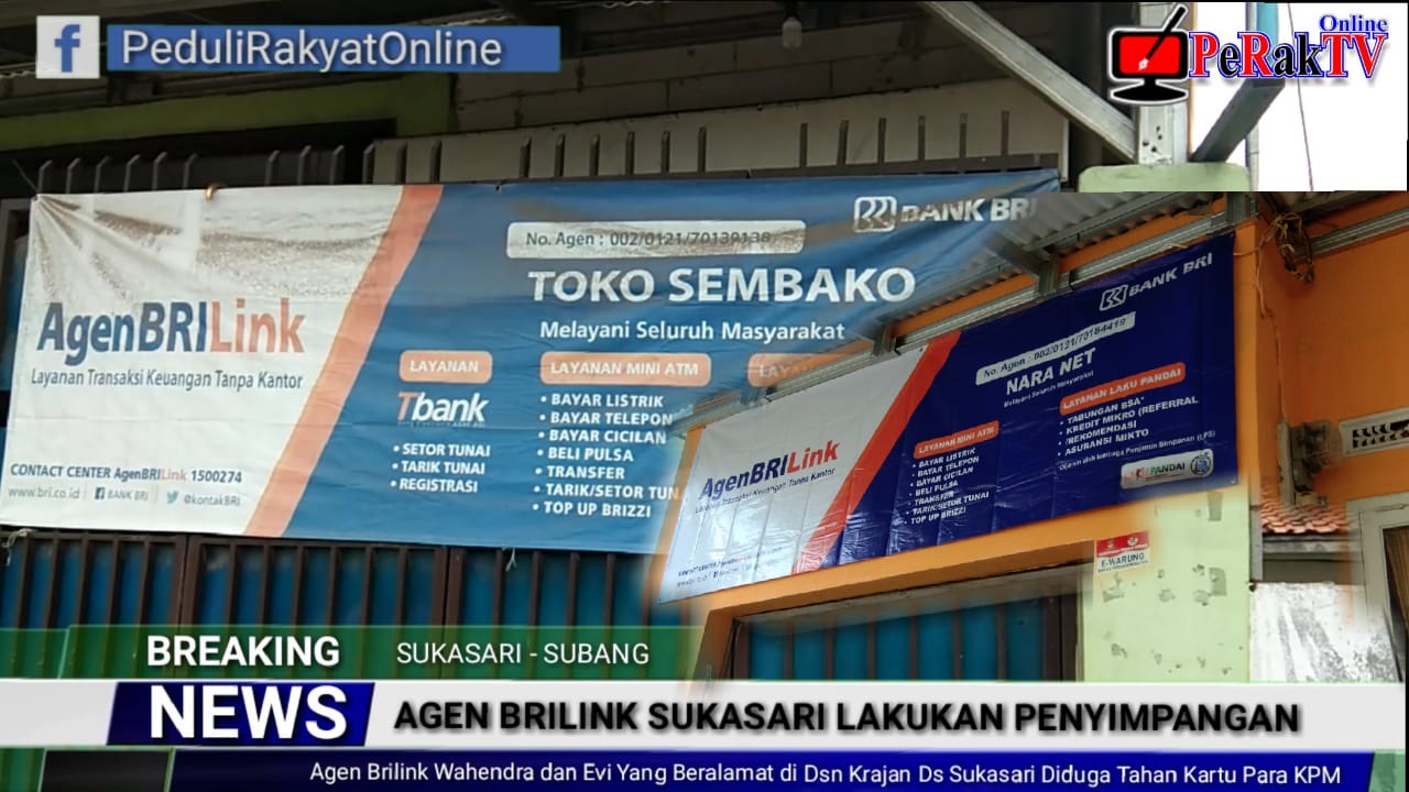 Diduga Langgar Pedum Sembako, BRILink Evi dan Wahendra Terancam Ditutup