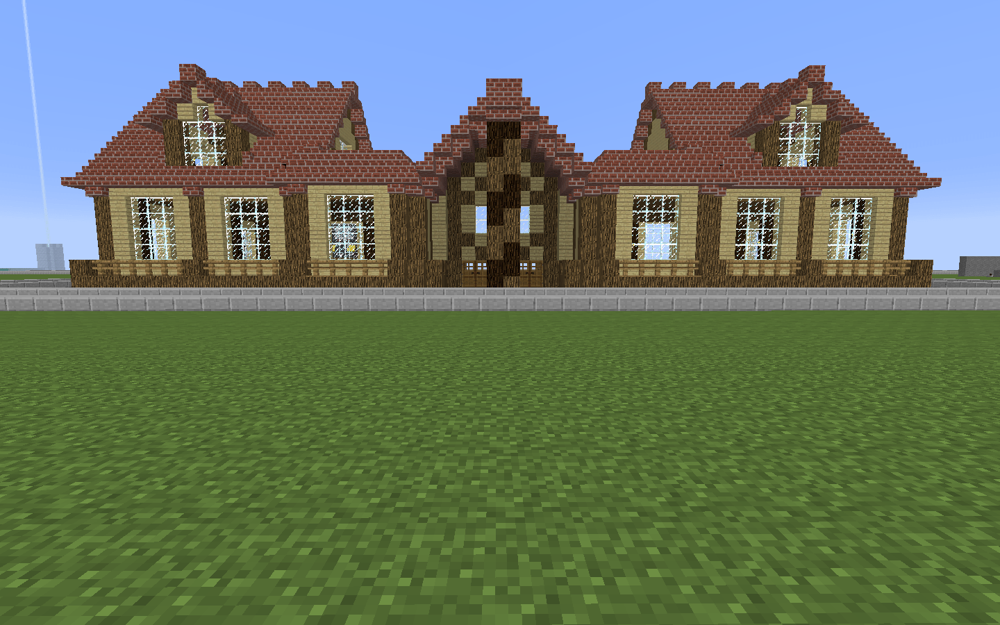 House In Minecraft Wood