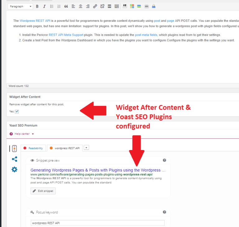 Get api key · 5. Generating Wordpress Pages & Posts with Plugins using the Wordpress REST API - Pericror