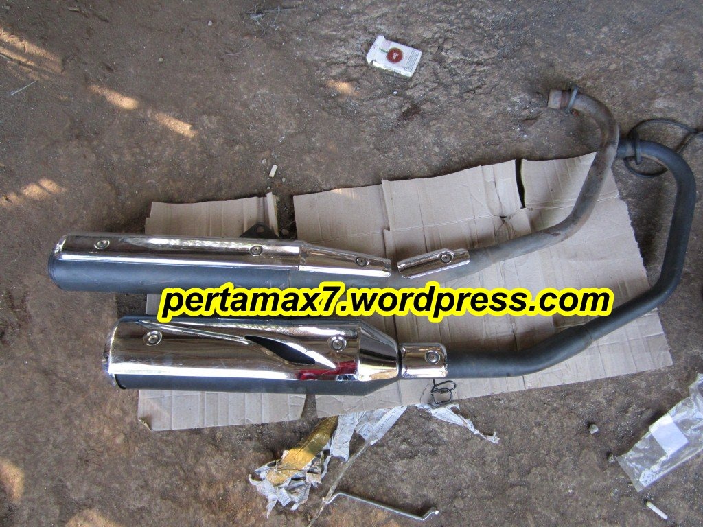 Konstruksi knalpot mobil dirancang untuk memanfaatkan tekanan udara. ganti knalpot, jangan lupa cek atau ganti paking / gasket