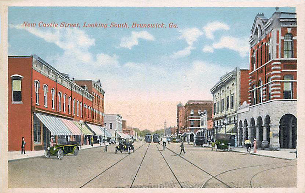Brunswick Main Street Postcards Peter D.