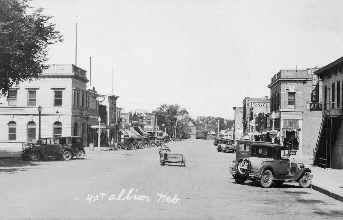 Nebraska Old Main Street Postcards Peter D.