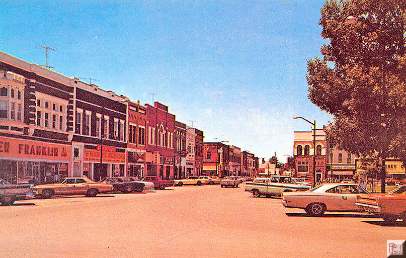 Iowa Old Main Street Postcards Peter D.