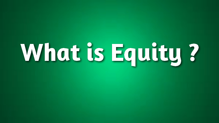 Finding one may seem overwhelming. what is equity ? Equity Market
