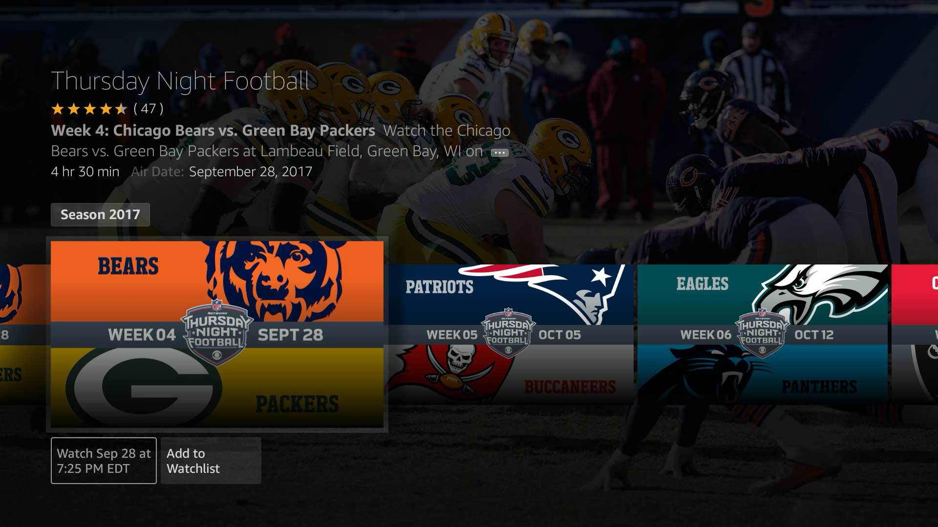 Not every stadium hosting a national football league team is made the same. Amazon Fire Tv Update Brings Voice Input And Nfl Games Phandroid