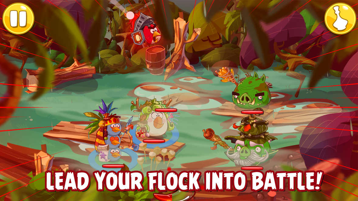 Die angry birds auf ihrem epischsten adventure. Angry Birds Epic flips the script with a turn-based RPG