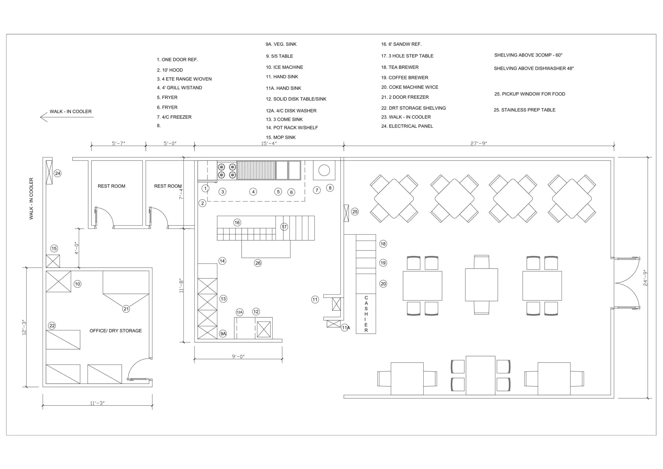 Floor Plan Sample With Size | Viewfloor.co