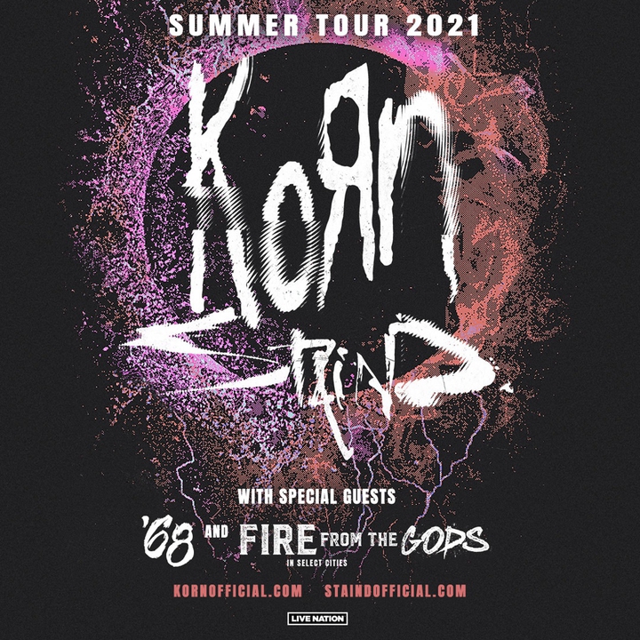 The tour dates will … Korn Tour Dates, Concert Tickets, & Live Streams