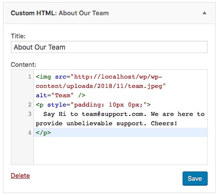 Jquery('body').on('click',button_class, function(e) { var button_id ='#'+jquery(this).attr('id'); How to Add Image in WordPress Sidebar - Phppot