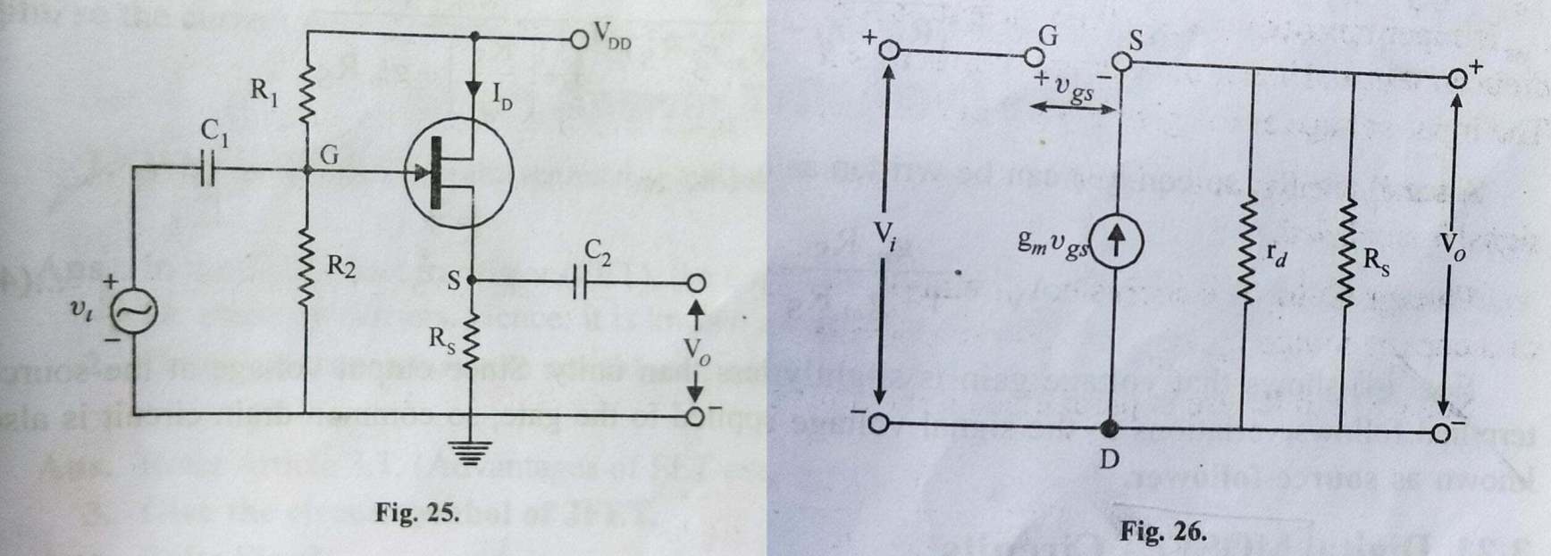 Common drain jfet amplifier or Source Follower