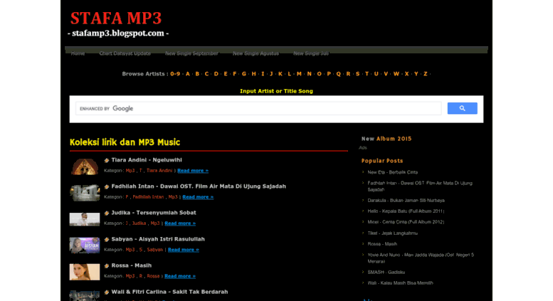 Download lagu stafa band secara gratis, dan download mp3 stafa band terlengkap, mudah, cepat dan gratis. Access Stafamp3 Blogspot Co Id Stafa Mp3 Free Download Mp3 Indonesia Download Lagu Mp3 Gratis Download Lagu Terbaru 2015
