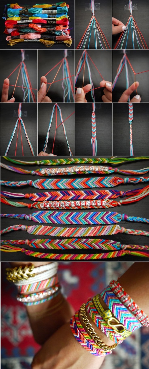 12 Super Simple Homemade Bracelet Tutorials • Page 9 of 13 • Picky Stitch