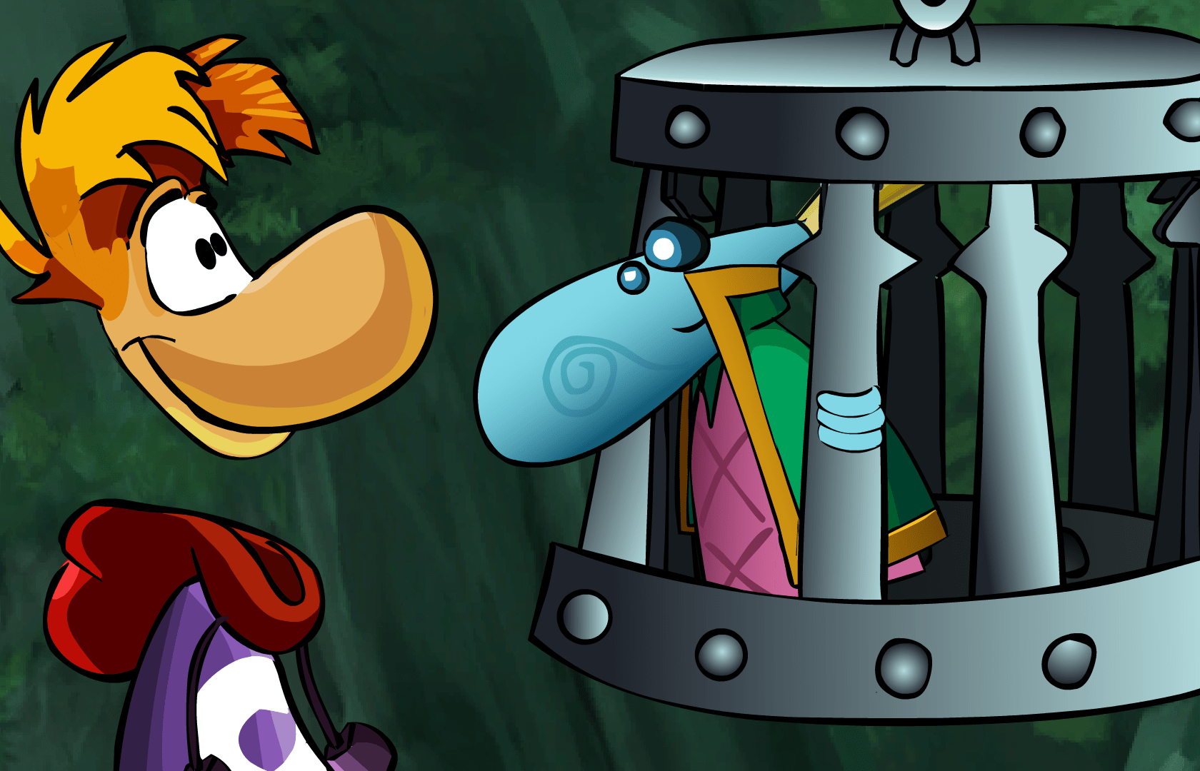 Rayman and his friends should have been there, instead of rabbids in . RAYMAN, STOP THAT (2016)