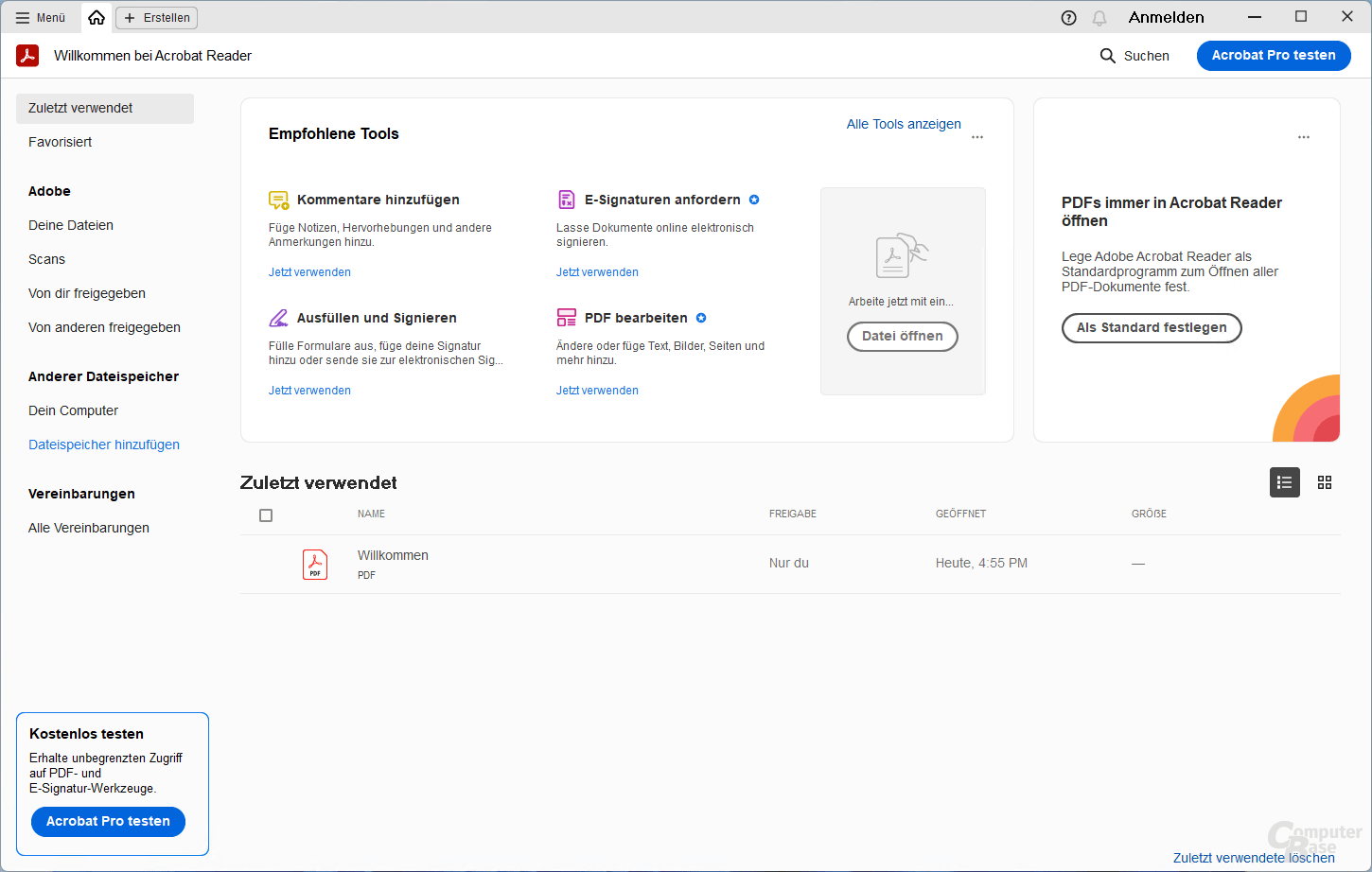 Adobe Acrobat Reader Download Computerbase