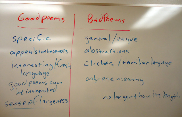 Suzy hazelwood/pexels there are some essential classic poems everyone should know. Good And Bad Poetry Jimvanpelt Livejournal