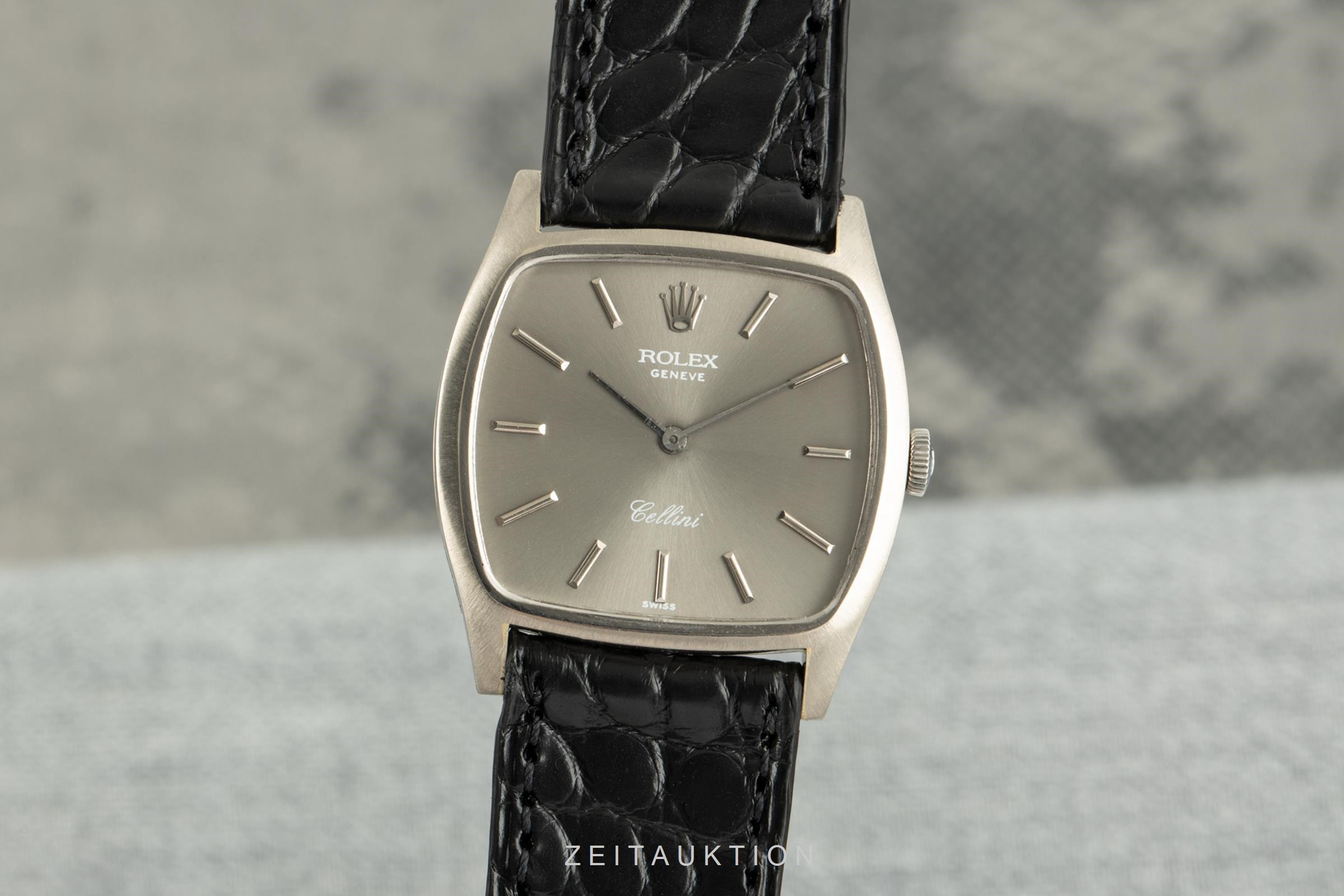 Rolex Cellini 18 Ct White Gold Manual Winding Kal 1600 Ref 3805 Vintage 2102455