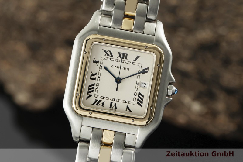 Cartier Panthere Steel Gold Quartz Kal 687 Ref 187957 2106604 Zeitauktion