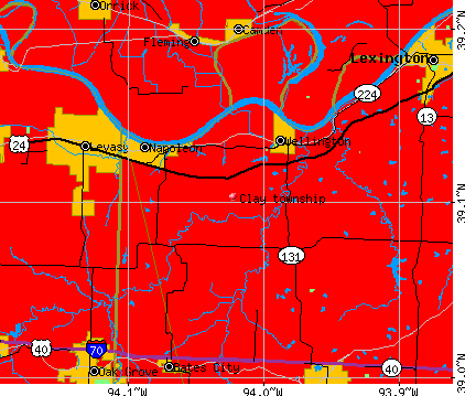 Find plots of land for sale in lafayette county, mo including large tracts of undeveloped land, small residential lots, farm land, commercial lots, . Clay township, Lafayette County, Missouri (MO) Detailed